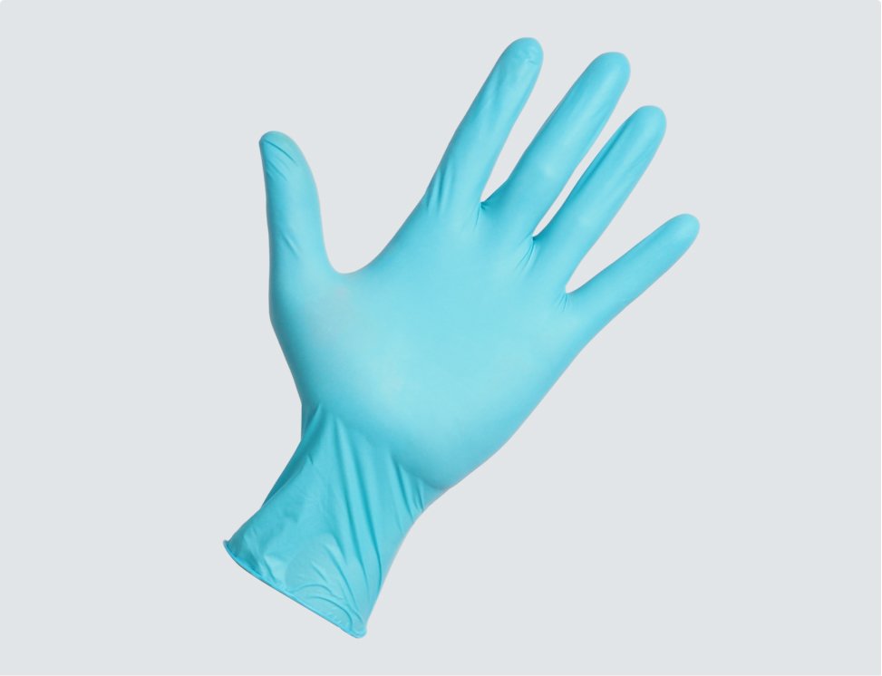 4 mil Disposable Nitrile Gloves 